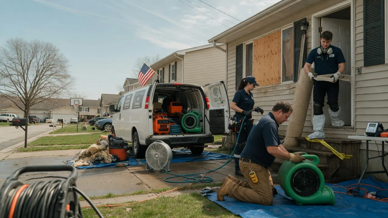 Water Damage Restoration in Lucinda, PA near me